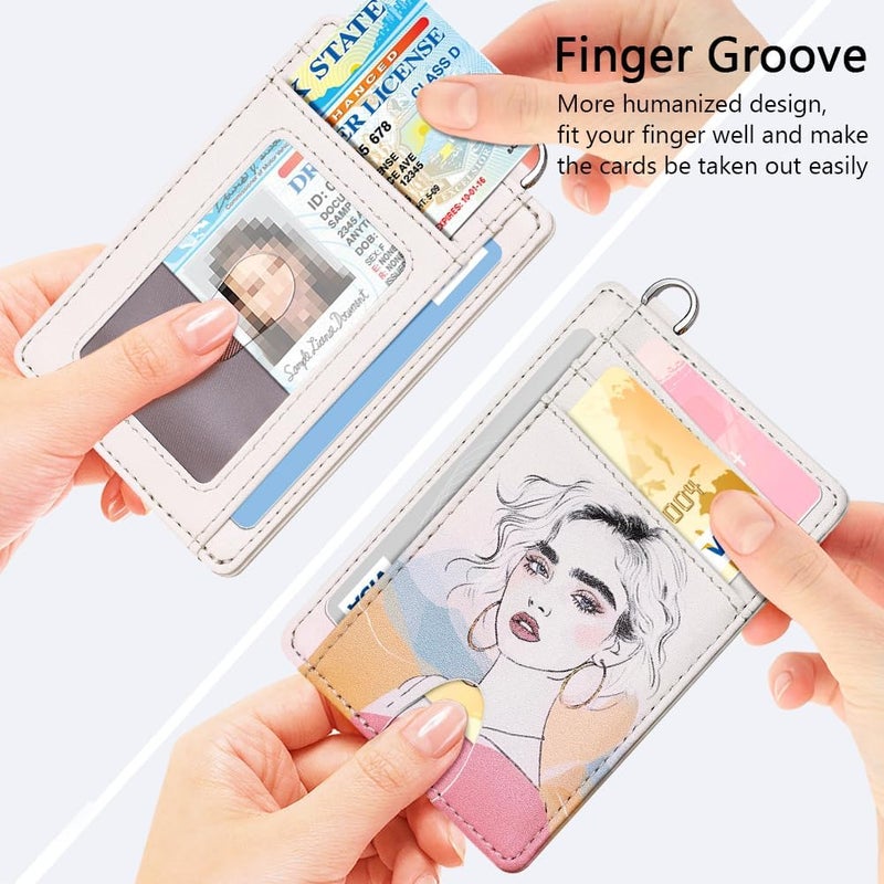 FurArt Slim Minimalist Wallet, Front Pocket Wallets, RFID Blocking, Credit Card Holder for Men - Image 3